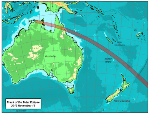 eclipspad Australië