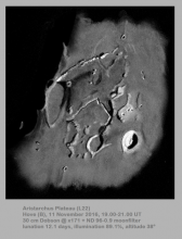 Aristarchus plateau - Jef De Wit (11/11/2016)