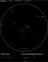 M44 met 8 cm refractor - Erik van Woerkens (ASOD op 20/05/2013)