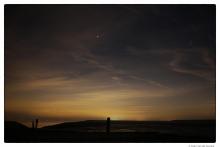 Sluierbewolking boven Oesterput (+ M45 & Hyaden) - Koen Van der Auwera (31/10/2016)